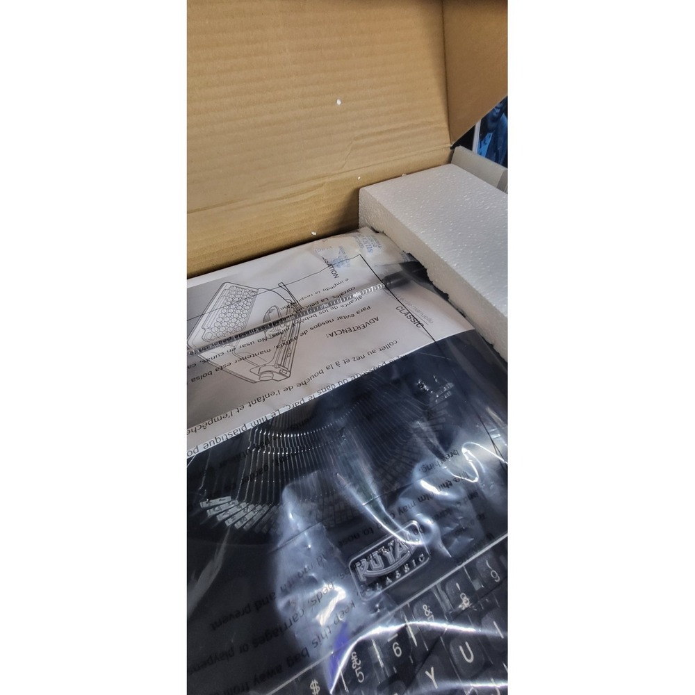 Royal Classic Manual Typewriter Black Open Box New Condition*sealed Inside Box - Picture 6 of 14